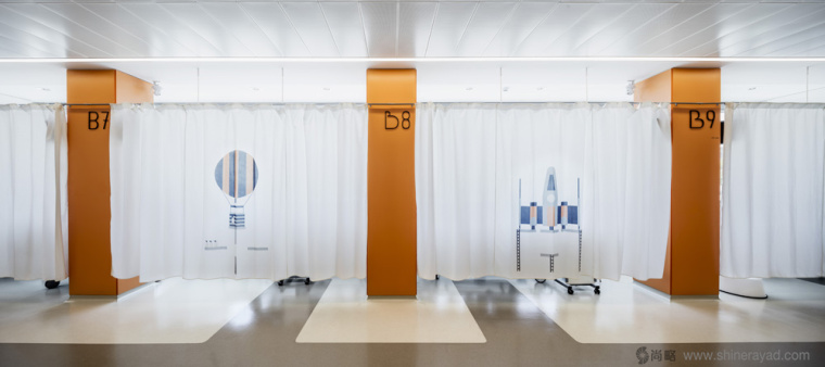 西班牙兒童腫瘤醫院Atencions內部空間品牌形象設計與導視設計12