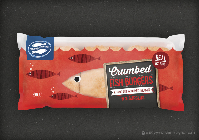 獨(dú)立漁業(yè)海魚海鮮水產(chǎn)產(chǎn)品包裝設(shè)計(jì)-上海包裝設(shè)計(jì)公司設(shè)計(jì)品鑒1