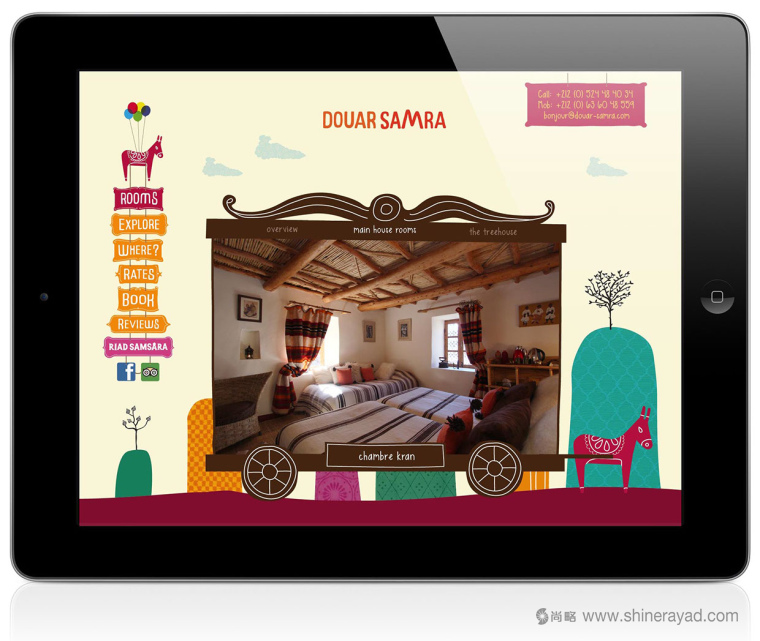 摩洛哥酒店DOUAR SAMRA 小馬駒兒童卡通漫畫網(wǎng)站策劃設(shè)計(jì)-上海網(wǎng)站策劃設(shè)計(jì)建設(shè)公司6