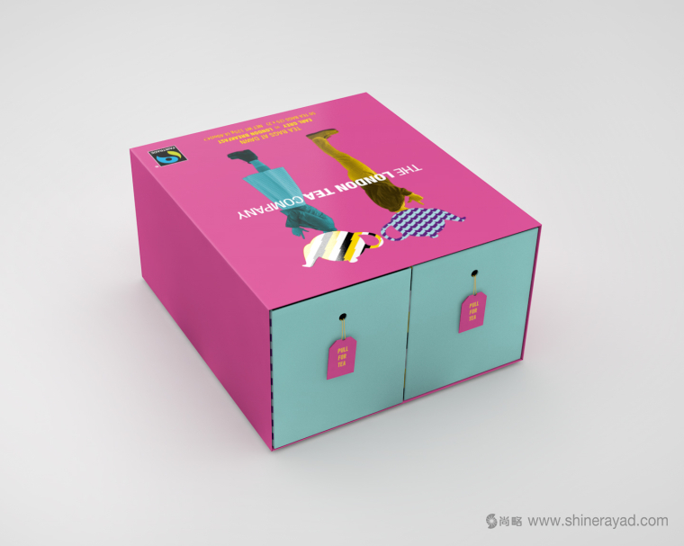 上海包裝設計公司分享：倫敦茶葉公司茶葉時尚禮盒包裝設計欣賞4