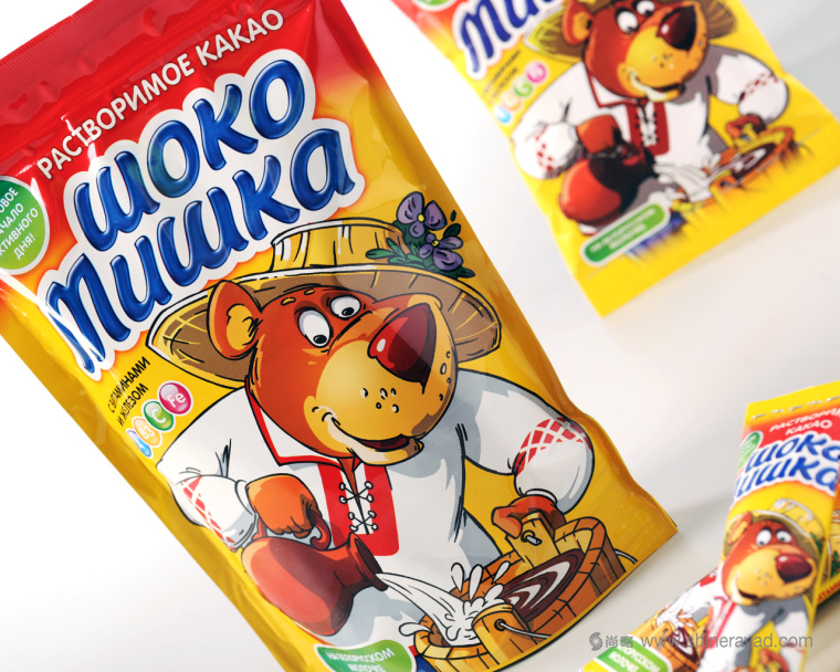 ШОКО 兒童牛奶包裝設計-包裝小牛卡通牧民插畫設計-上海包裝設計公司1