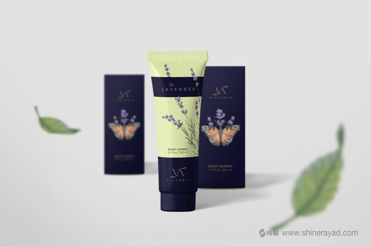 Victoria維多利亞高端女士美容化妝品護膚品洗浴產品包裝設計-上海化妝品包裝設計公司2