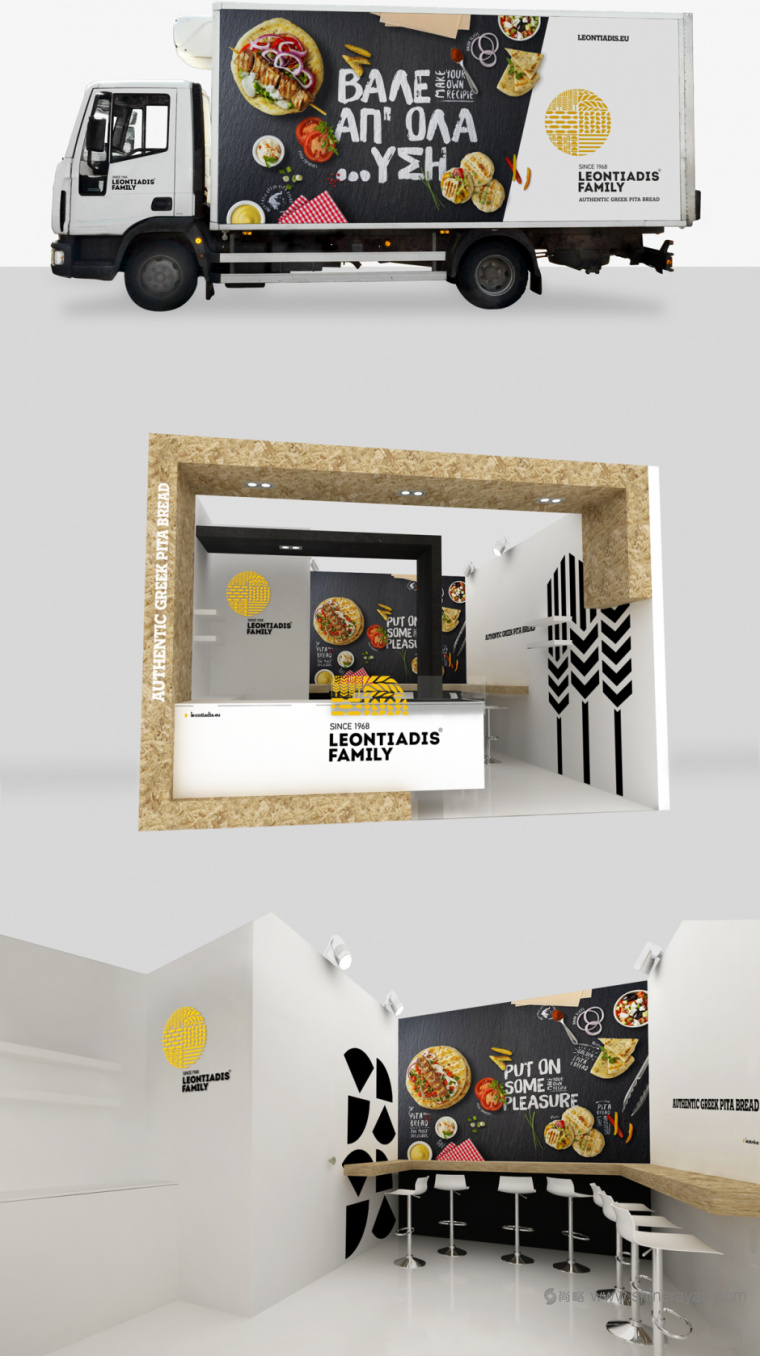 LEONTIADIS 餐飲品牌形象設計-VI設計-餐飲SI設計--上海VI設計公司6