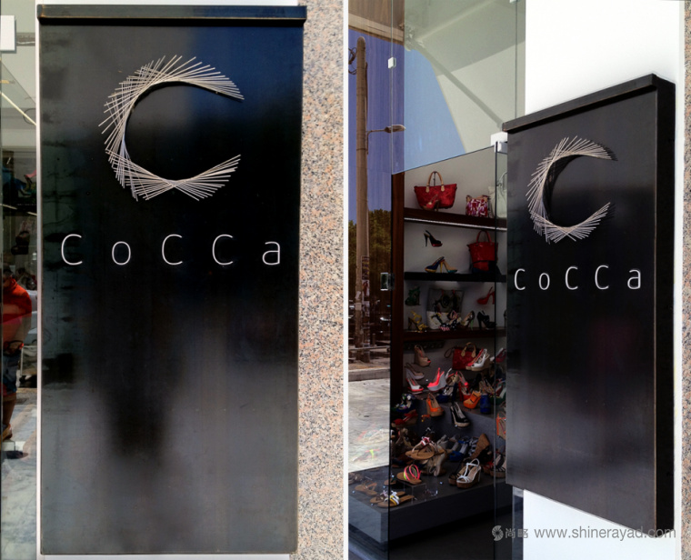 COCCA 時尚女鞋皮具品牌英文C字母logo設計-上海logo設計公司6