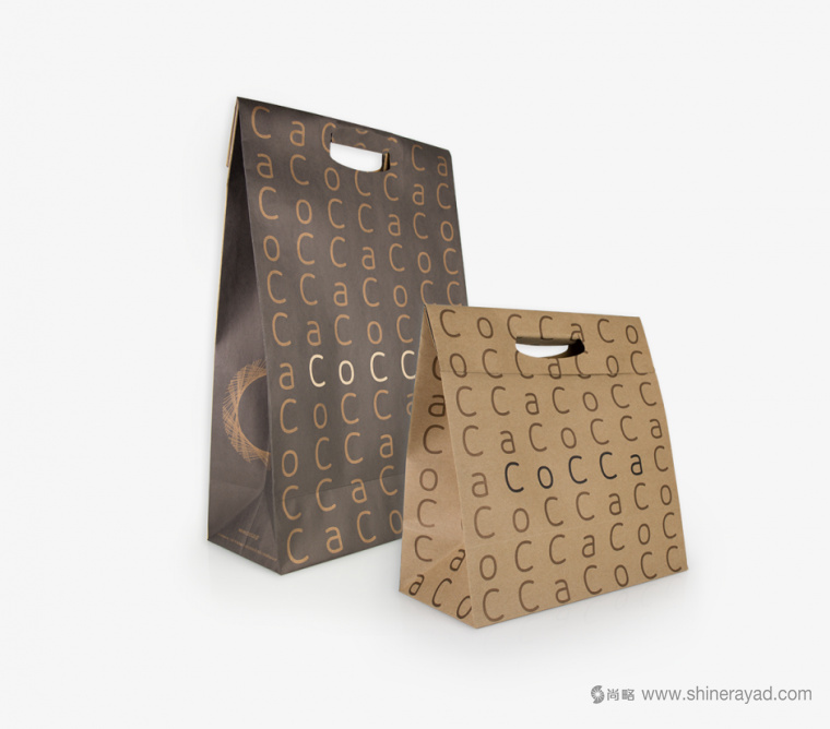 COCCA 時尚女鞋皮具品牌紙袋包裝設計2