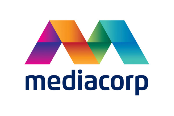 新加坡Mediacorp新廣告傳媒集團公司M字母LOGO設計-上海LOGO設計公司1