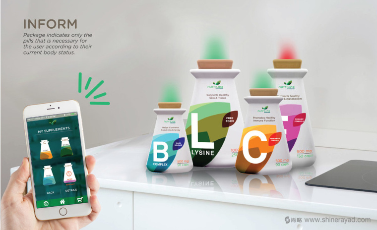 NUTRILINX 膳食營養補充劑保健品手機程序網站設計-上海品牌設計公司1