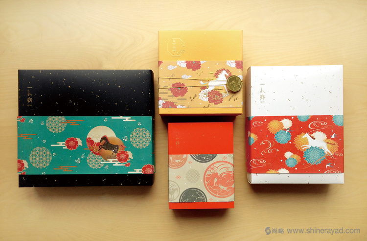 一之鄉舞馬迎春糕點新春新年禮盒包裝設計-上海食品包裝設計公司設計欣賞11