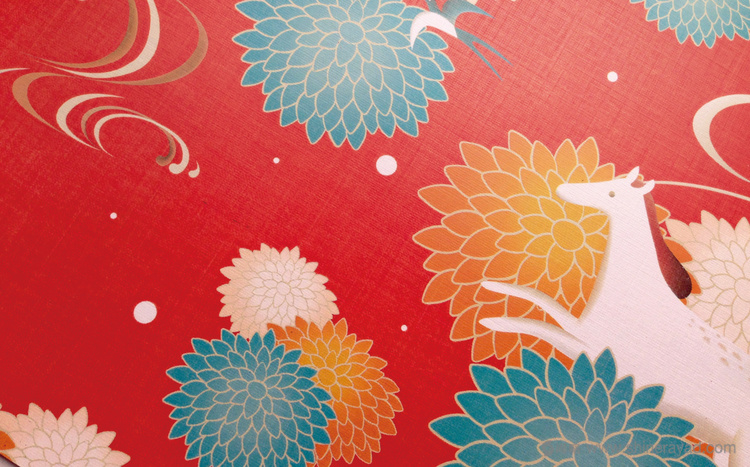 一之鄉舞馬迎春糕點新春新年禮盒包裝設計-上海食品包裝設計公司設計欣賞12