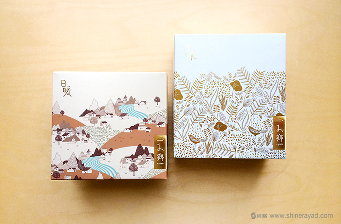 上海食品包裝設(shè)計(jì)公司設(shè)計(jì)欣賞：一之鄉(xiāng)地方特產(chǎn)蜂蜜蛋糕包裝設(shè)計(jì)禮盒設(shè)計(jì)8