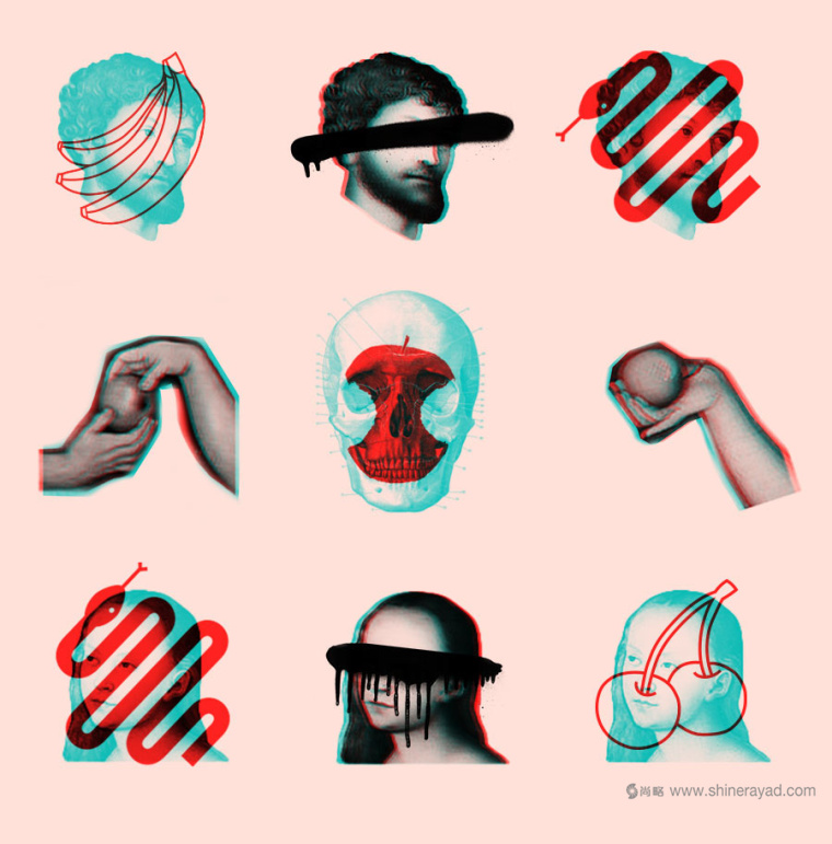 The Squeeze 餐飲品牌形象設計-插畫設計4