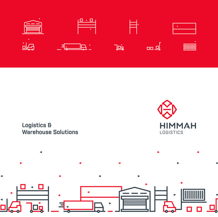 Himmah 物流倉儲(chǔ)公司企業(yè)LOGO設(shè)計(jì)-上海LOGO設(shè)計(jì)公司7