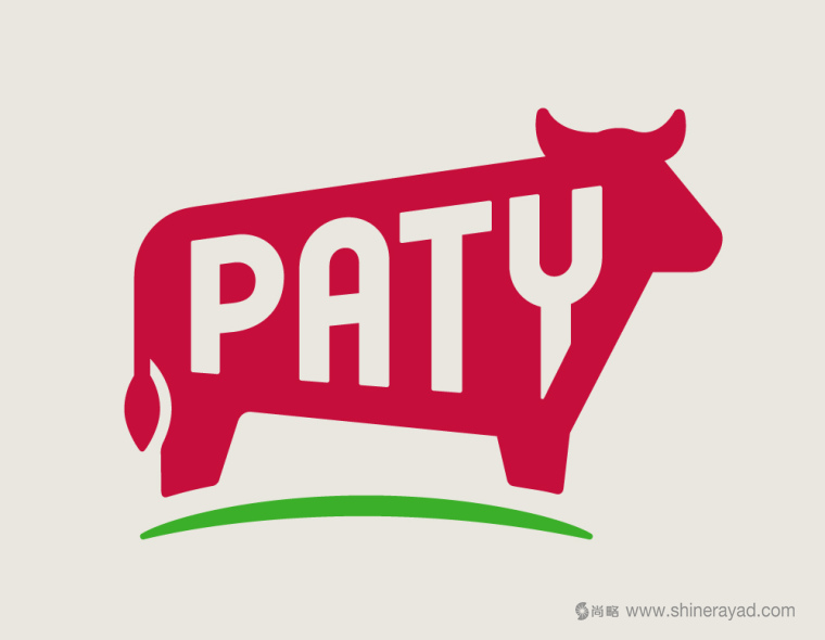 上海LOGO設計公司-Paty 阿根廷新牛肉牛排品牌LOGO設計1