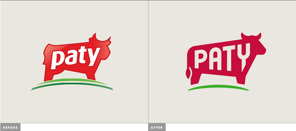 上海LOGO設(shè)計公司-Paty 阿根廷新牛肉牛排品牌新舊LOGO設(shè)計對比-2