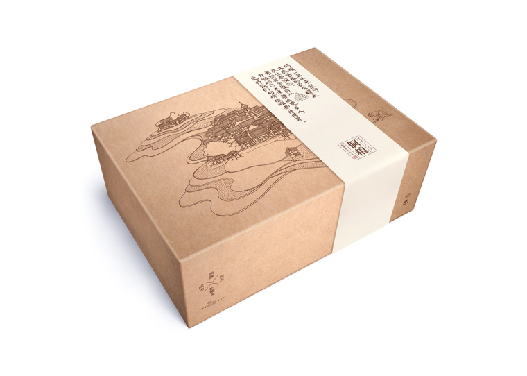 東方藝術(shù)手繪侗糧原生有機(jī)大米包裝設(shè)計(jì)-上海包裝設(shè)計(jì)公司糧食包裝設(shè)計(jì)欣賞4