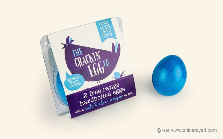 Crackin’ Egg 彩色煮雞蛋包裝設計-上海食品包裝設計公司設計欣賞3