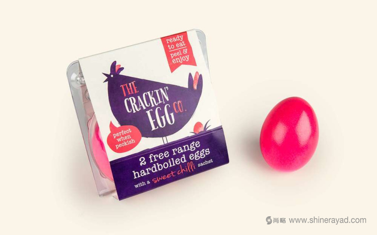 Crackin’ Egg 彩色煮雞蛋包裝設計-上海食品包裝設計公司設計欣賞5
