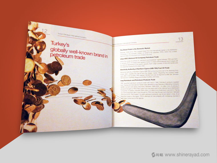 6.TPIC 土耳其石油公司線裝宣傳畫冊設計-上海宣傳畫冊設計公司