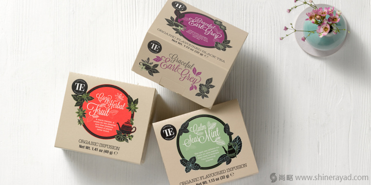TEAHOUSE EXCLUSIVES 有機茶葉包裝設計欣賞-上海包裝設計公司推薦1