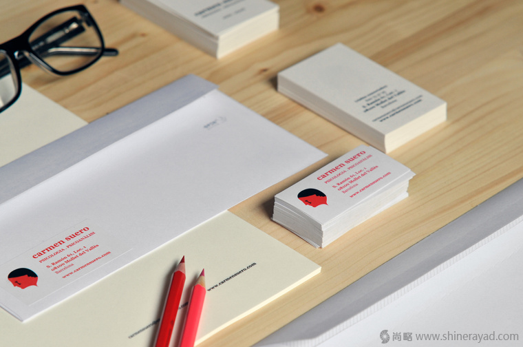 6.上海VI設計公司-Carmen Suero 心理健康咨詢機構品牌VI形象設計