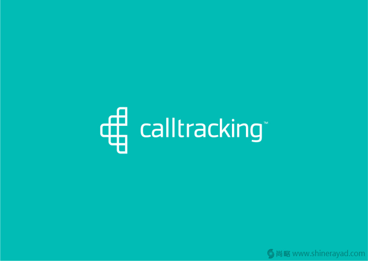 3.上海LOGO設計公司-Calltracking 在線網絡客戶追蹤服務軟件LOGO設計