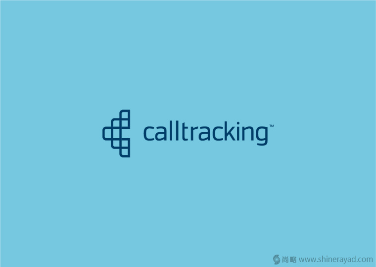 5.上海LOGO設計公司-Calltracking 在線網絡客戶追蹤服務軟件LOGO設計