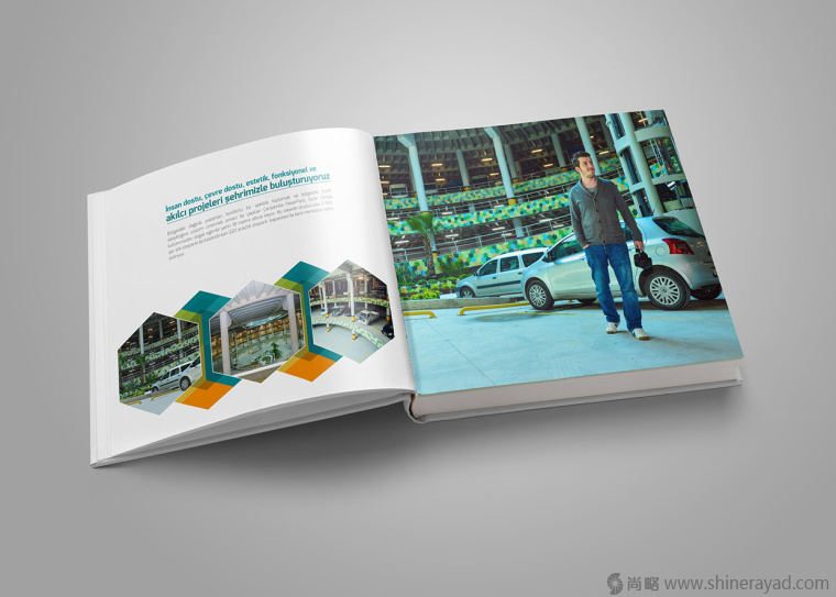 上海畫冊設(shè)計公司幾何圖形色塊畫冊設(shè)計版式欣賞--適合建筑咨詢IT科技行業(yè)和表現(xiàn)積極活力合作創(chuàng)新智慧的畫冊設(shè)計版式5