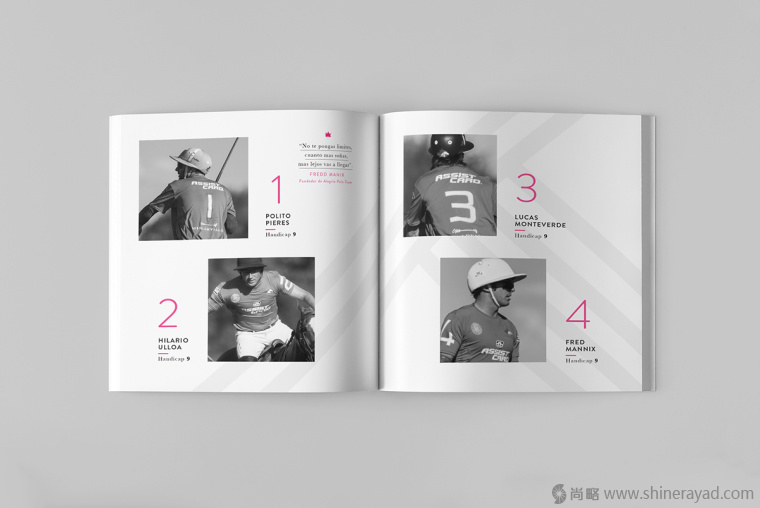 4.上海畫冊設計公司-Alegria 馬球協會宣傳畫冊設計欣賞