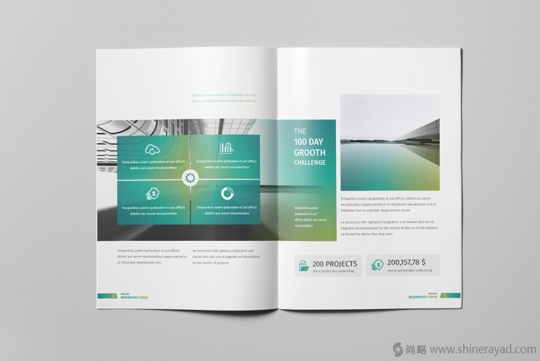 7.上海宣傳冊設計公司分享漸變色系風格工業品企業宣傳畫冊版式設計