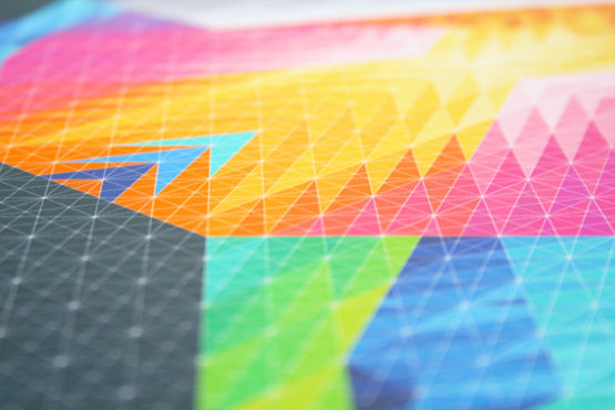 幾何圖形漸變色狐貍矢量插畫設計-上海插畫設計公司-上海品牌設計公司5