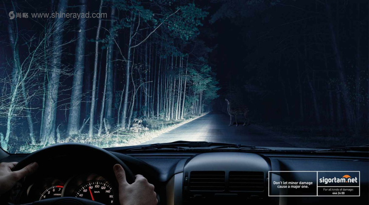 上海廣告設計公司-Sigortam 汽車金融保險銷售網(wǎng)站平臺平面廣告創(chuàng)意設計-鹿篇