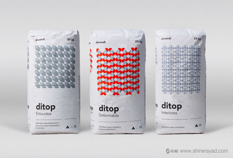 上海包裝設計公司設計欣賞——Ditop 水泥包裝設計3