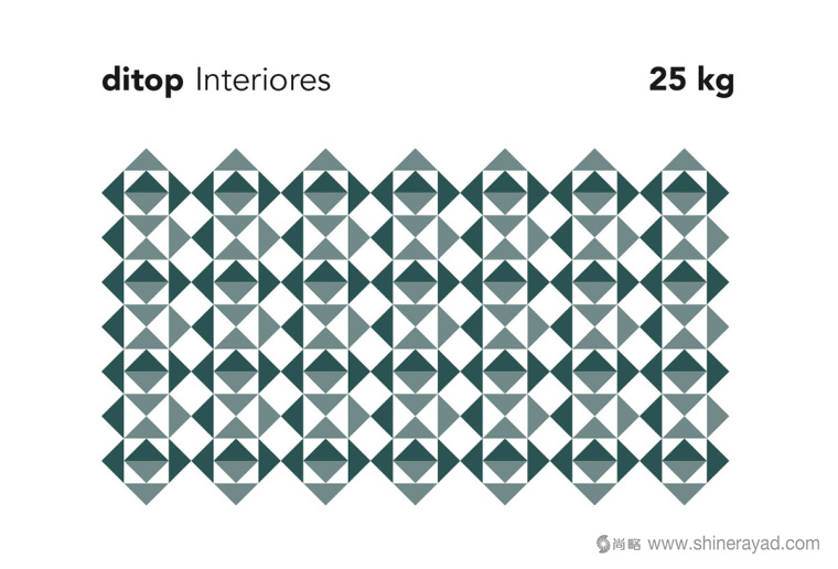 上海包裝設計公司設計欣賞——Ditop 水泥包裝設計幾何圖案5