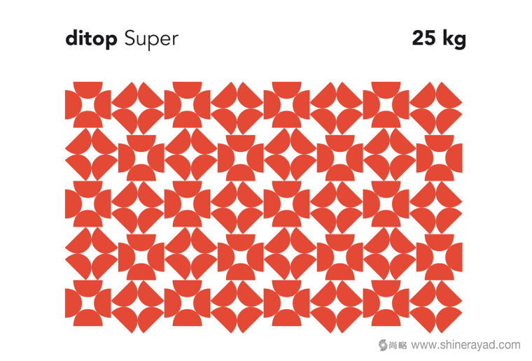 上海包裝設計公司設計欣賞——Ditop 水泥包裝設計幾何圖案8