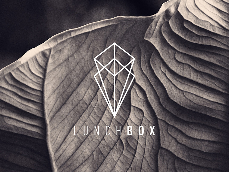 LunchBox 午餐盒子外賣快餐餐飲LOGO設計-上海LOGO設計公司2