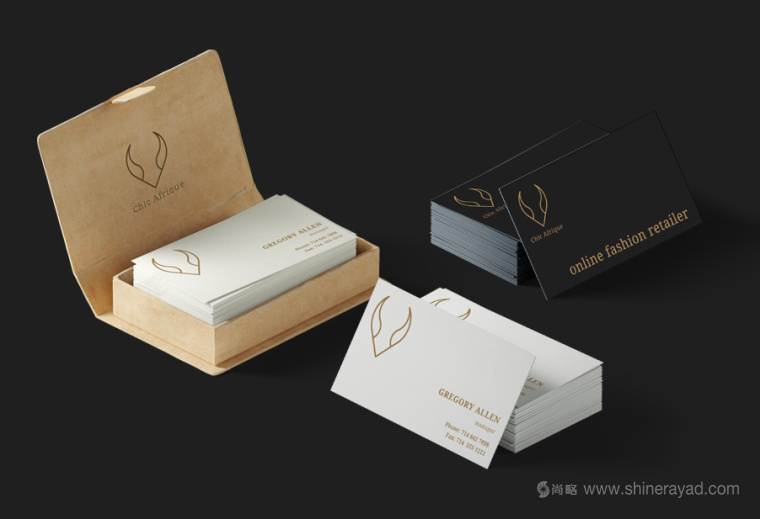 Chic Afrique 在線服飾零售電商女裝時裝服裝品牌VI形象設計-上海VI設計公司9