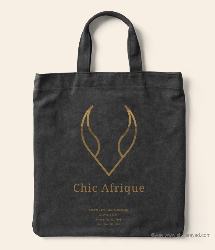 Chic Afrique 在線網絡零售女裝時裝服裝品牌VI形象設計-上海VI設計公司10