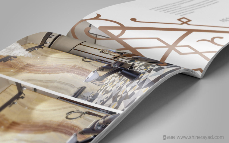 5.1.上海畫冊設計公司-金色風格 AESTHETICA 美容護膚連鎖店企業(yè)宣傳畫冊設計欣賞