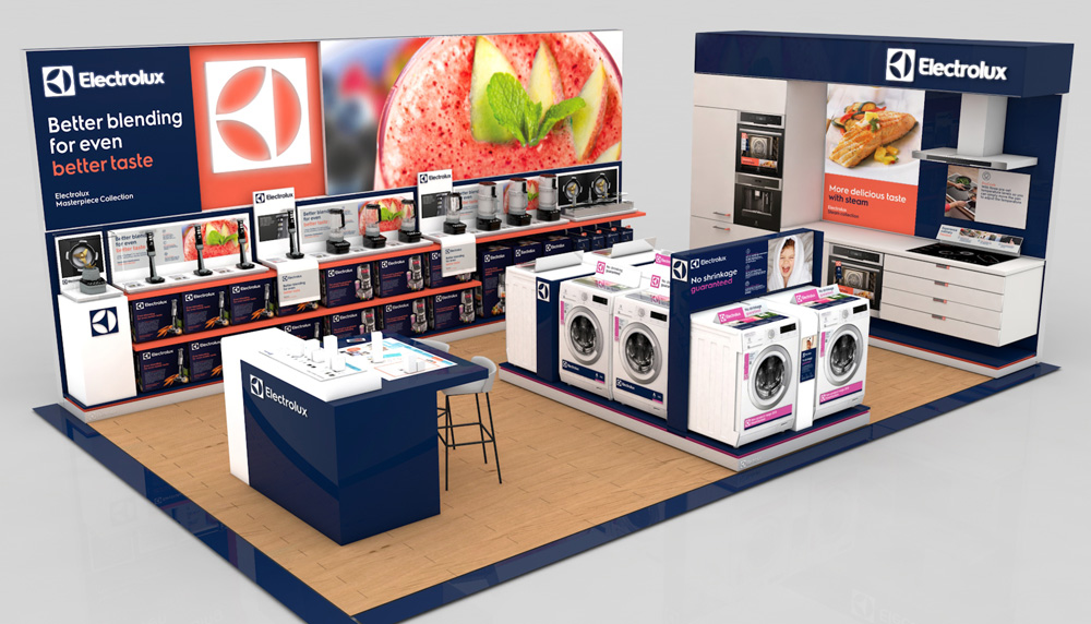 Electrolux 伊萊克斯家電銷售店SI設(shè)計-商業(yè)零售空間設(shè)計