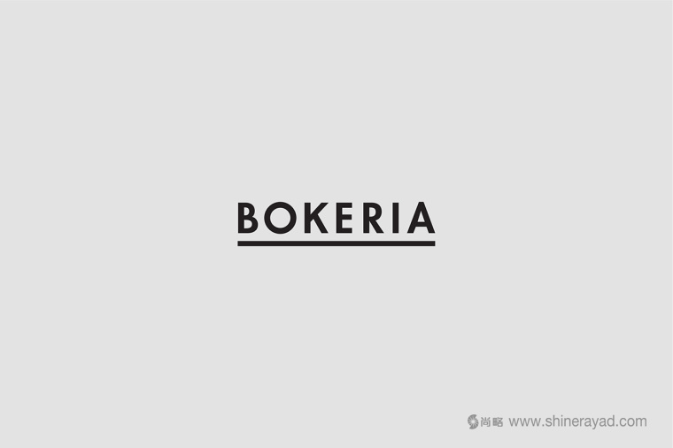 BOKERIA 餐廳餐飲標志設計2