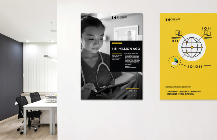 Change Healthcar 醫療保健軟件企業LOGO設計-平面廣告版式設計上海LOGO設計公司LOGO欣賞7