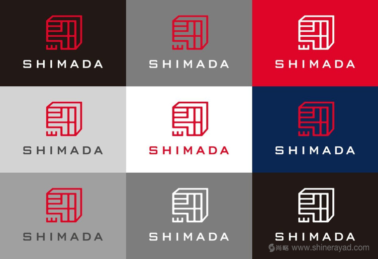 島田株式會社印章風格企業LOGO設計-上海LOGO設計公司11