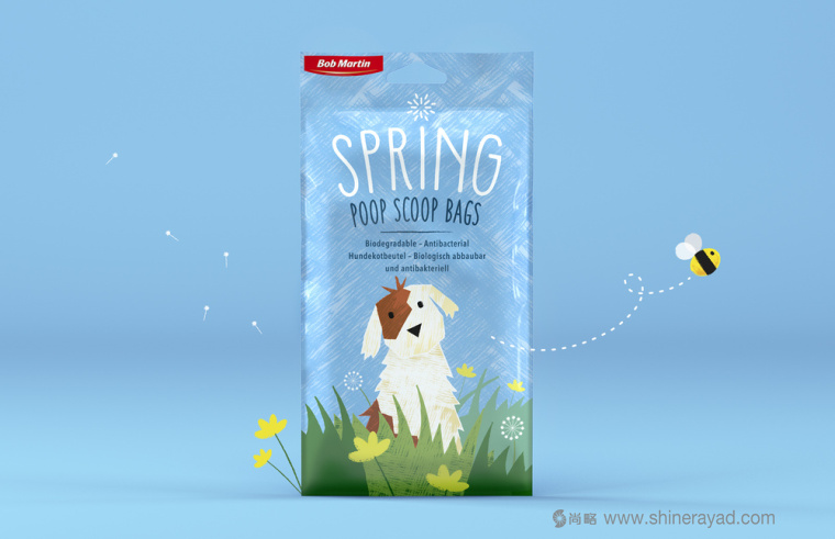 Bob Martin 寵物衛生護理用品品牌春天系列包裝設計-上海包裝設計公司8