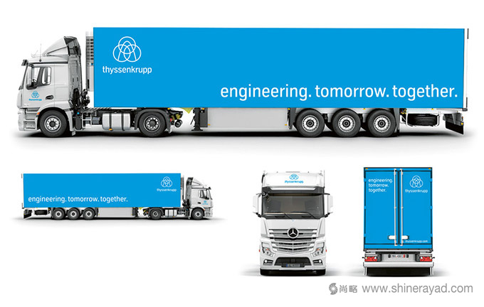 蒂森克虜伯工程工業技術企業全新品牌形象設計LOGO設計-上海LOGO設計公司-上海品牌形象設計公司-8