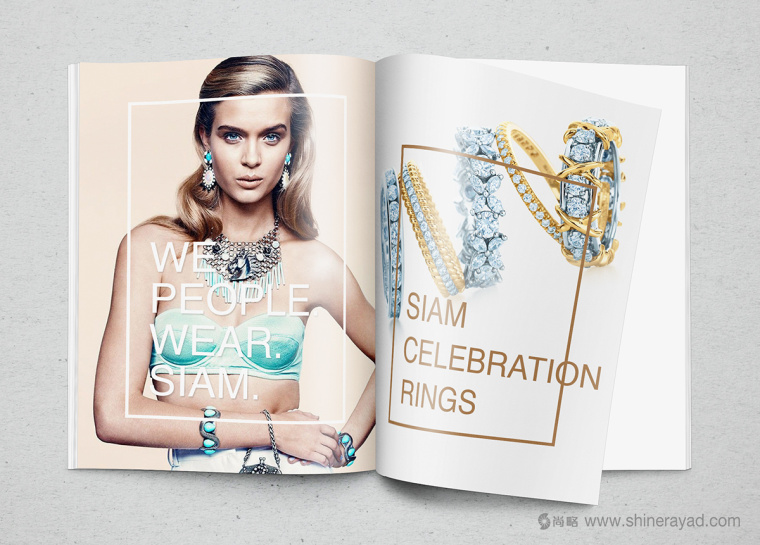 Siam 暹羅黃金珠寶首飾品牌標志LOGO設計-上海LOGO設計公司2