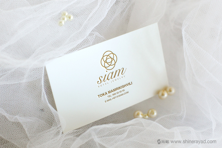 Siam 暹羅黃金珠寶首飾品牌標志LOGO設計-上海LOGO設計公司4