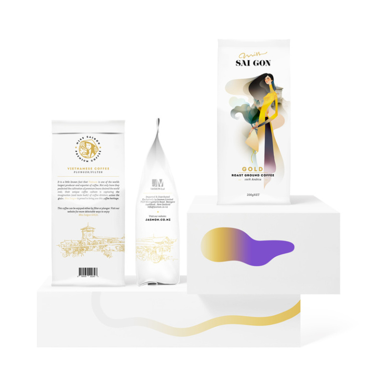 越南西貢小姐咖啡品牌包裝設計-上海包裝設計公司2