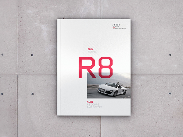 奧迪Audi R8 汽車畫冊設計-尚略廣告上海畫冊設計公司佳作推薦-畫冊封面設計1