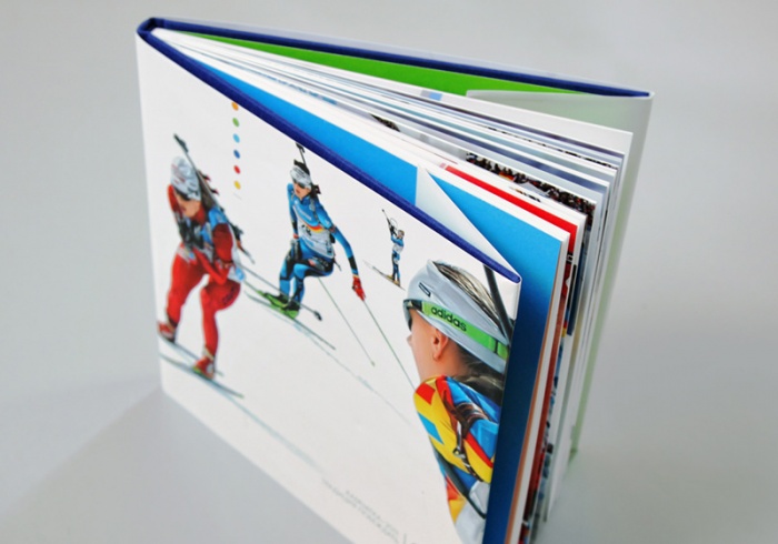 上海畫冊設計公司-俄羅斯天然氣工業公司冬季運動畫冊設計8