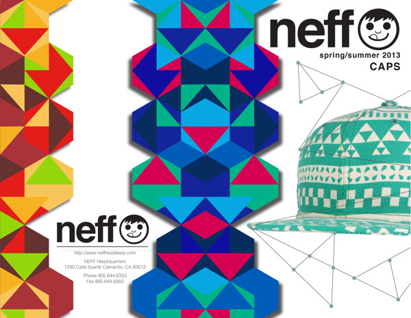 尚略上海畫冊設計公司分享美國neff 棒球帽品牌畫冊設計3